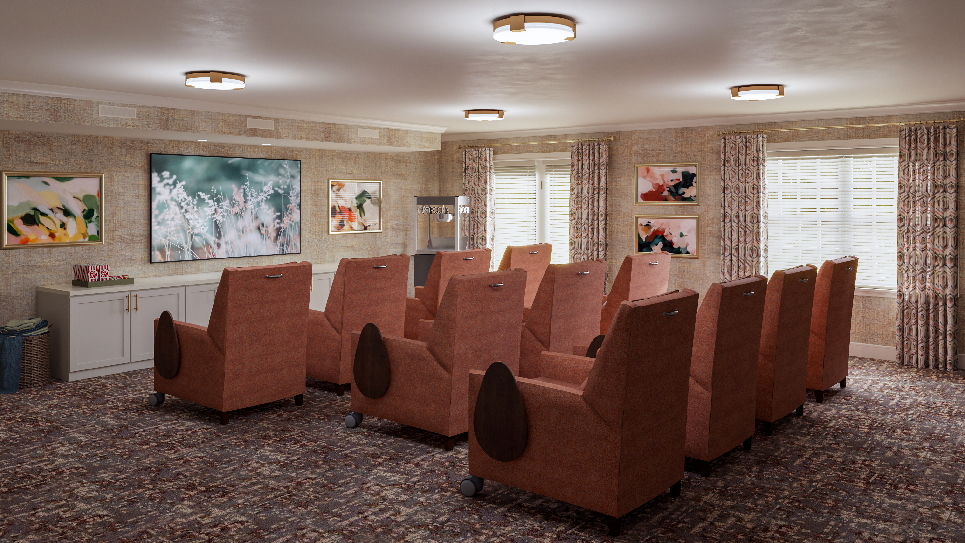 Cinema Rendering | Sunrise at Countryside