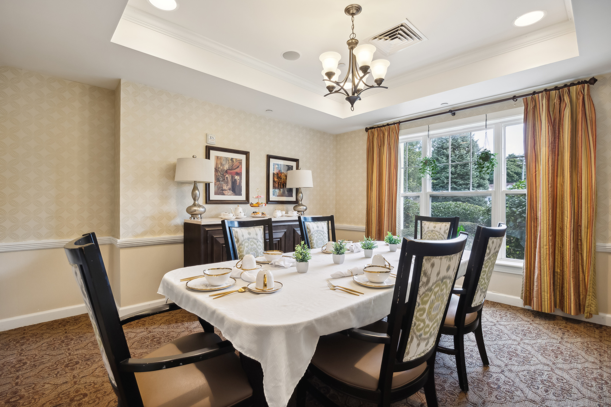 Private Dining Room | Sunrise of East Meadow