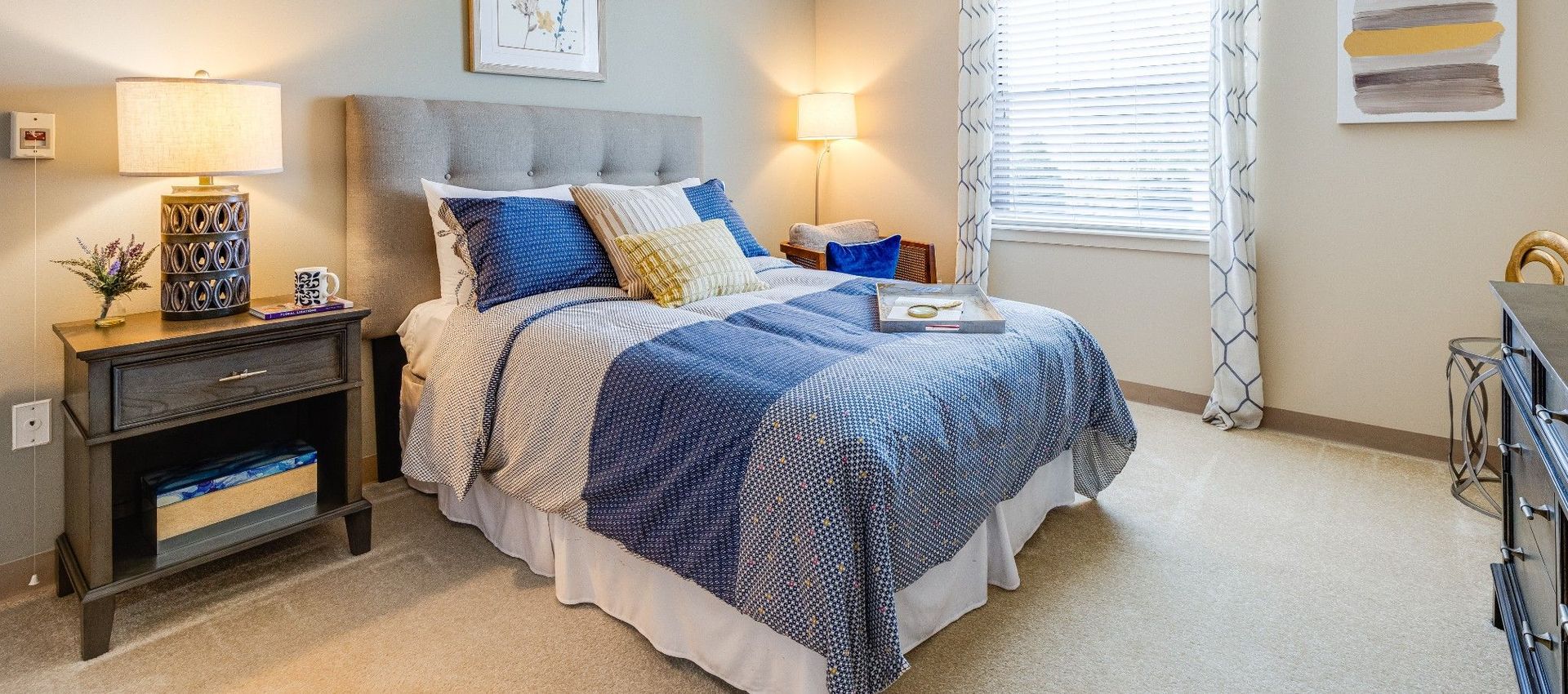 Model Bedroom, Sunrise Villa Olympia Fields