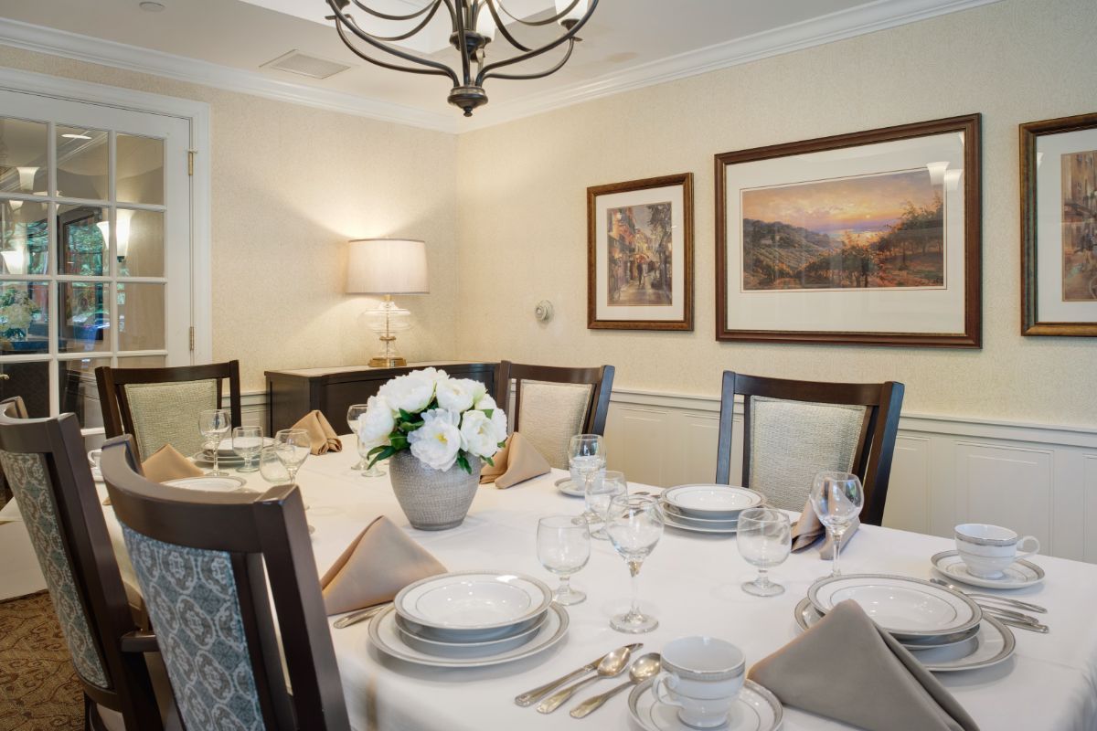 Sunrise of McLean Private Dining Room