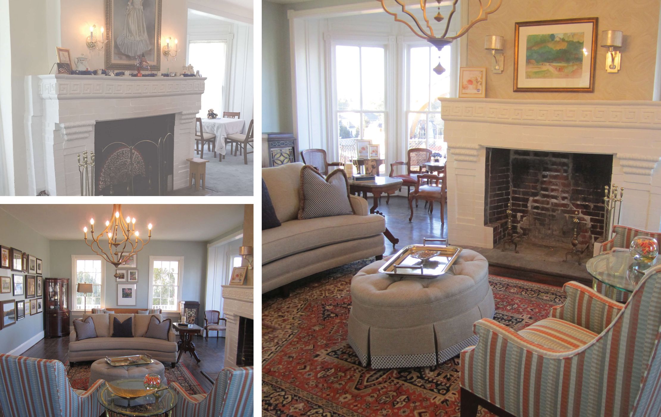 Curated | Before and After, Silas Burke House