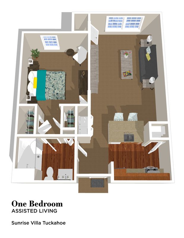 1 bedroom