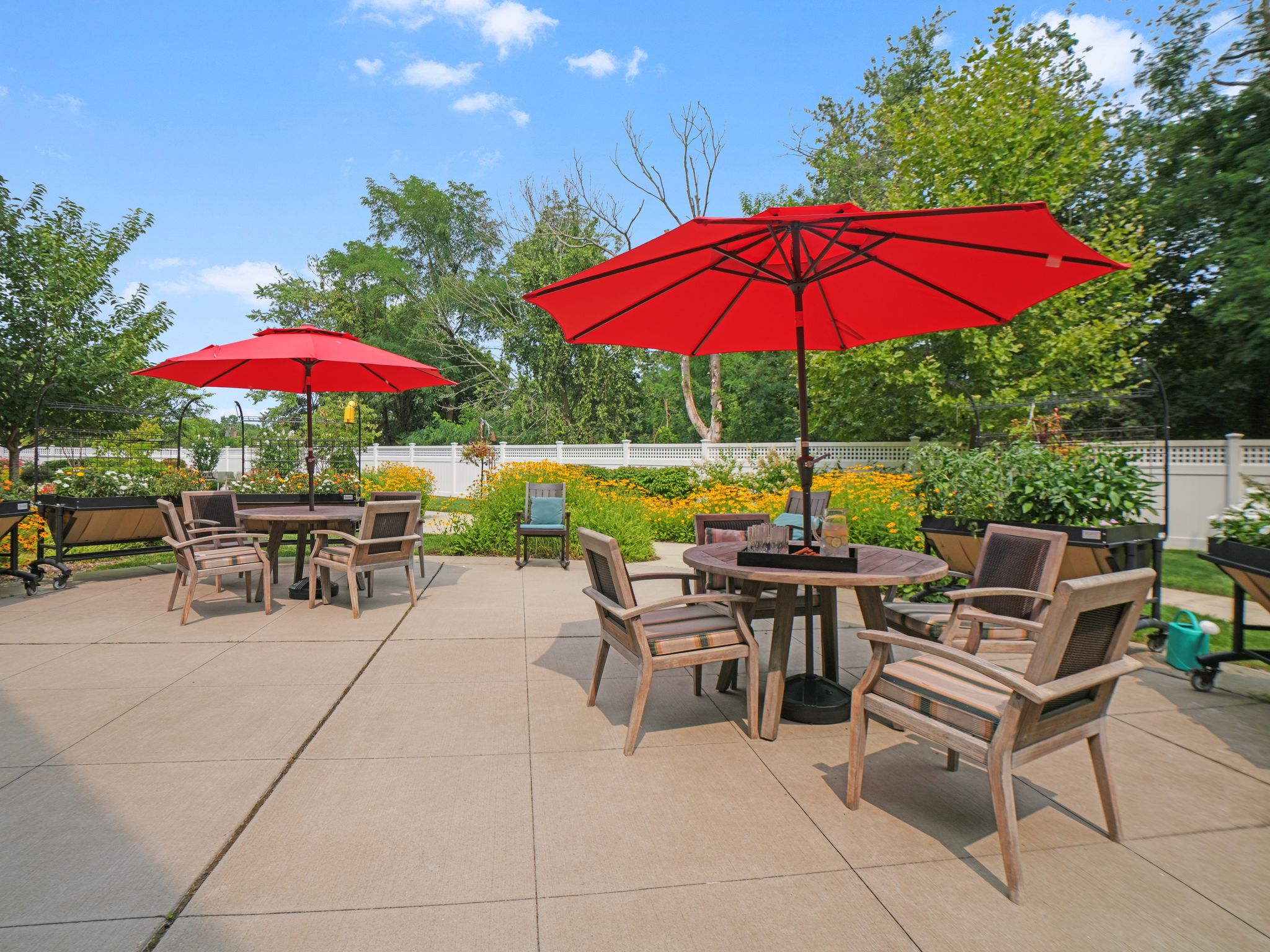 Patio | Sunrise of Huntington