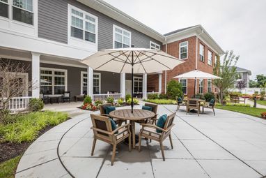 Patio | Sunrise of Huntington