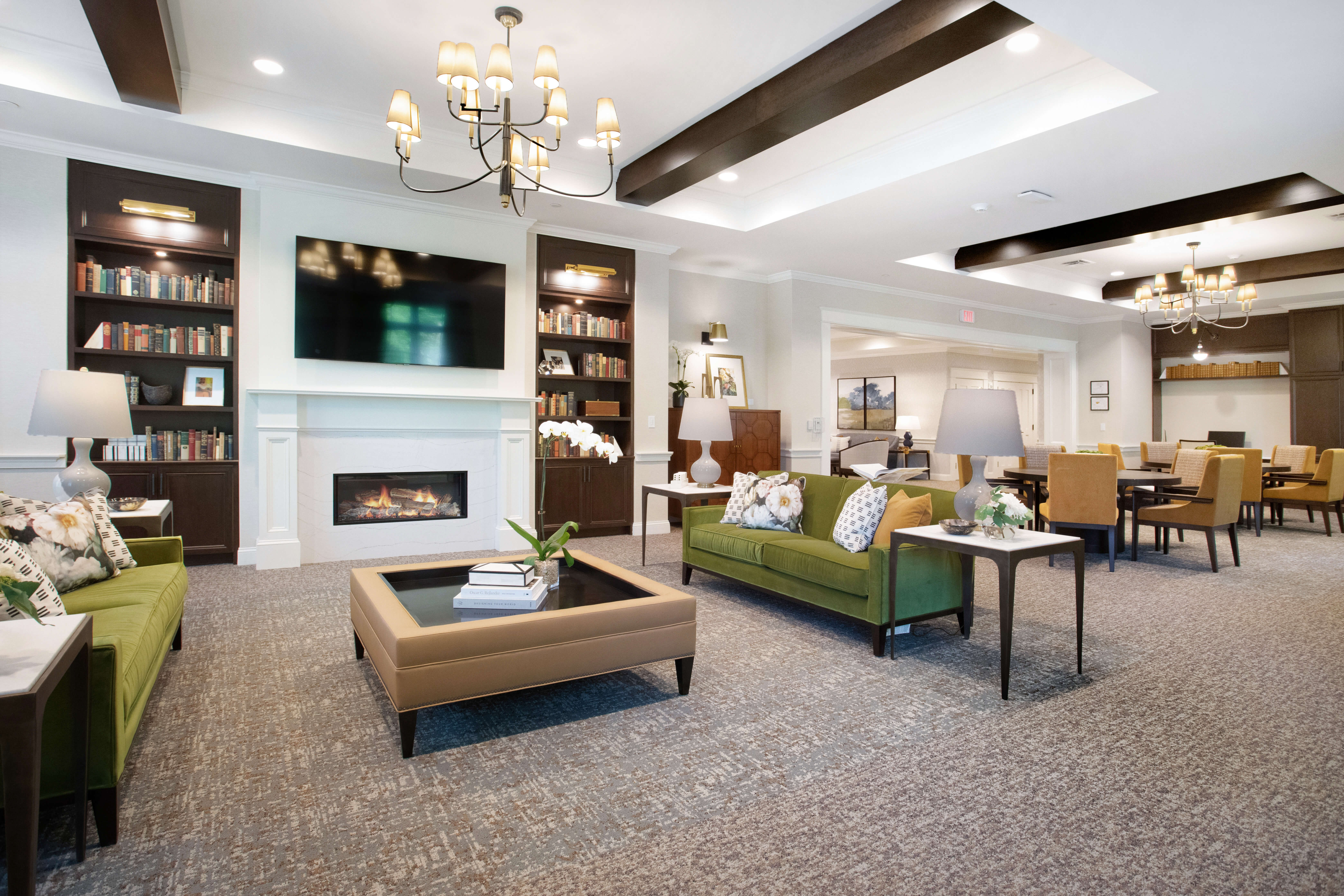Living Area | Sunrise of McLean Village