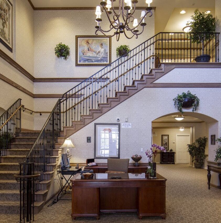 Lobby at Sunrise of Playa Vista