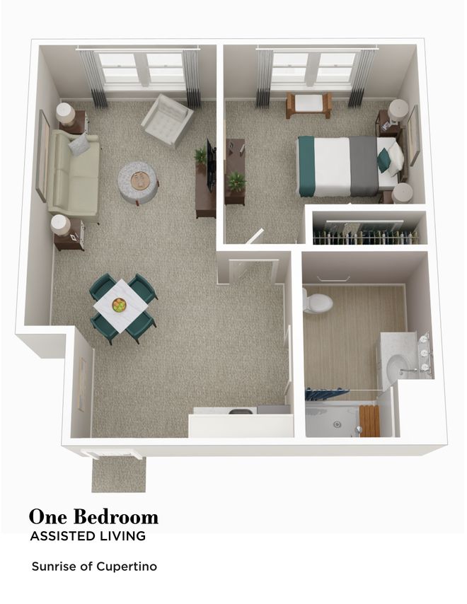 1 bedroom