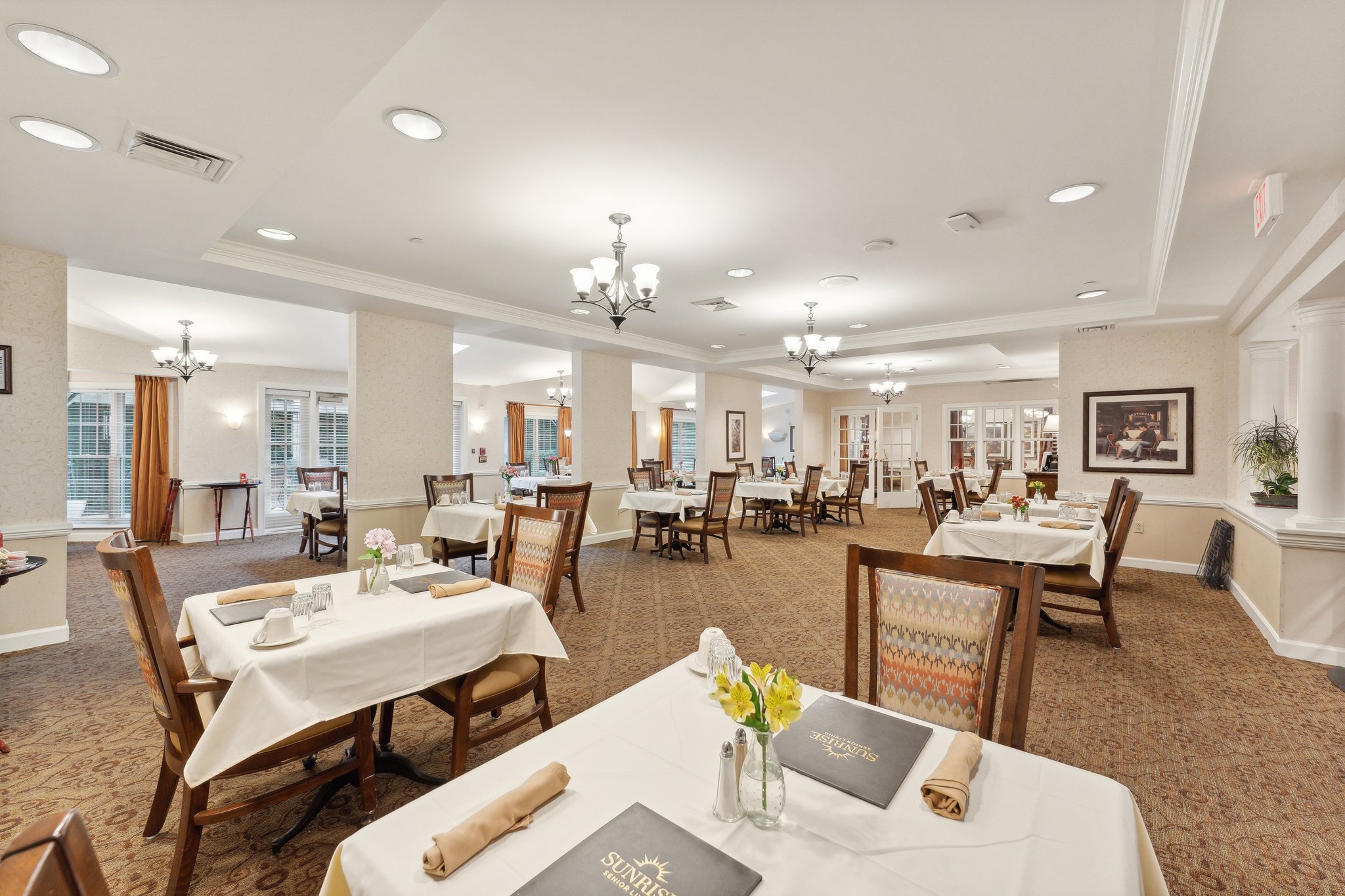 Dining Room | Sunrise at Five Forks