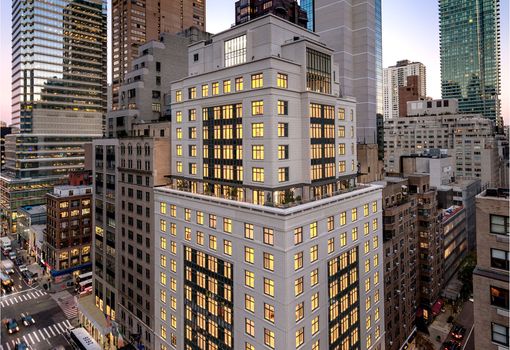 Sunrise at East 56th in New York