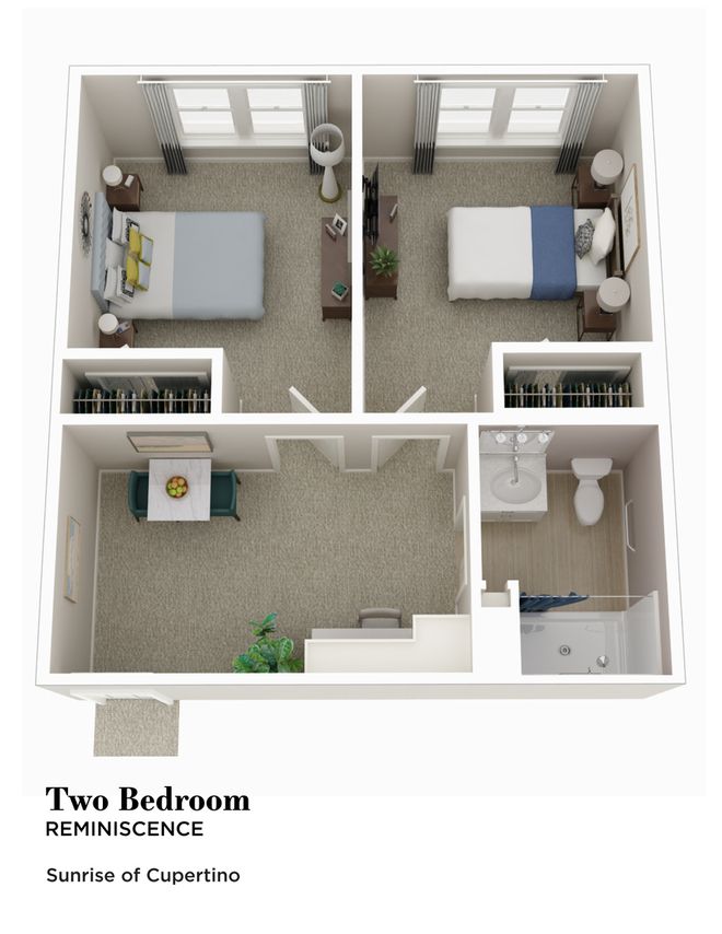 2 bedroom