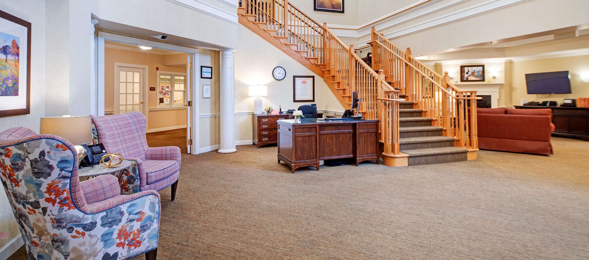 Lobby at Sunrise of Oakville