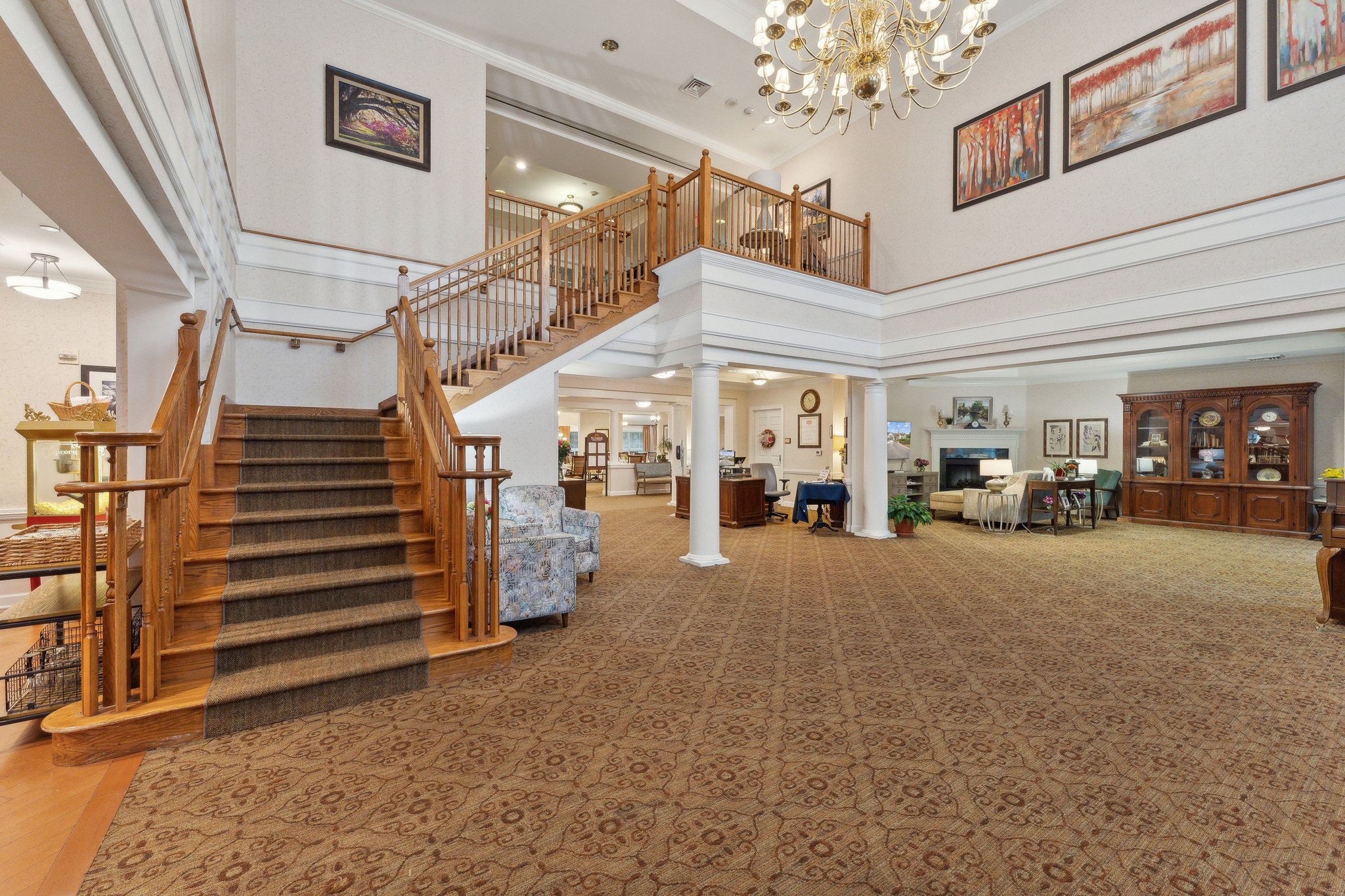 Lobby | Sunrise at Five Forks
