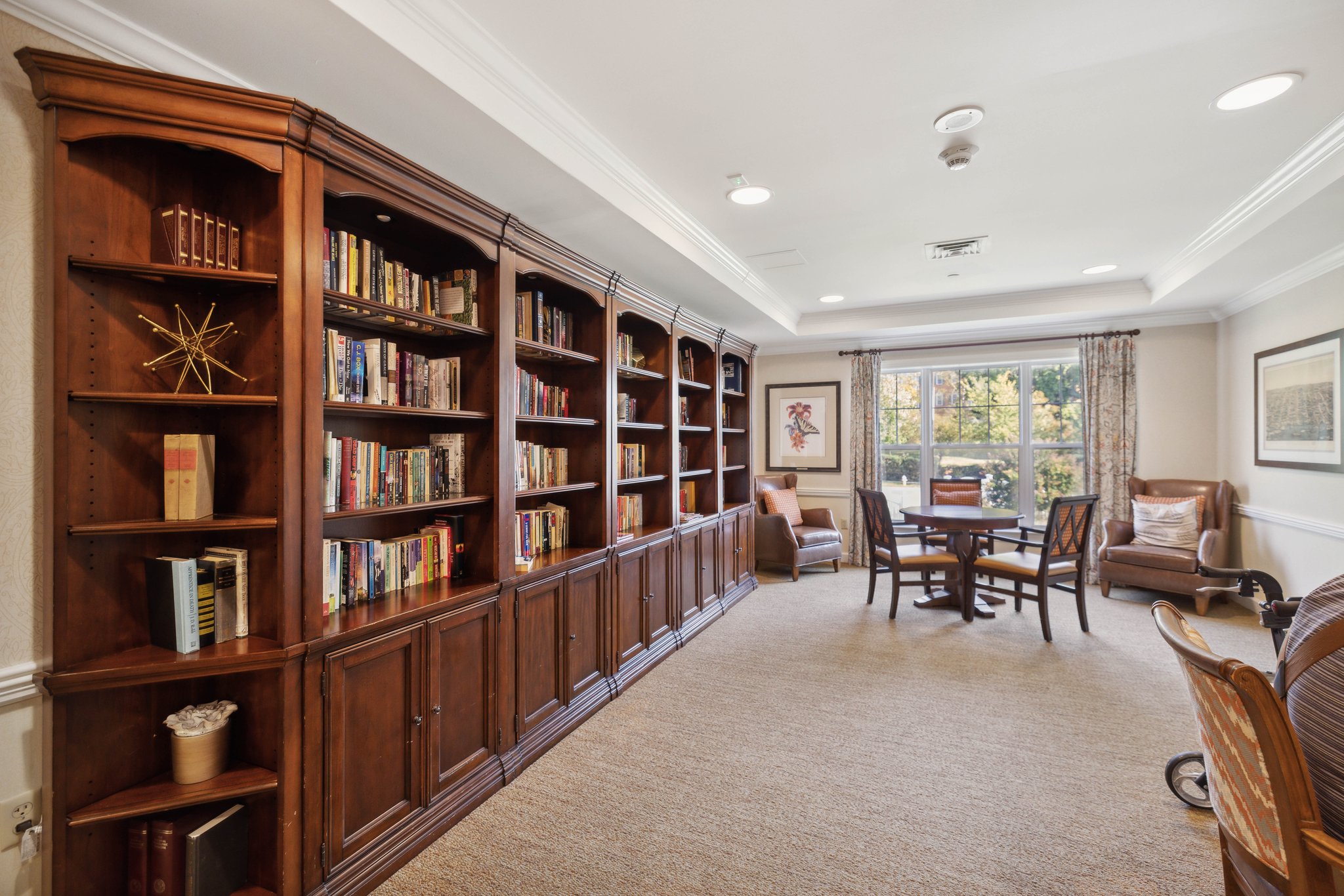 Library | Sunrise of Alexandria