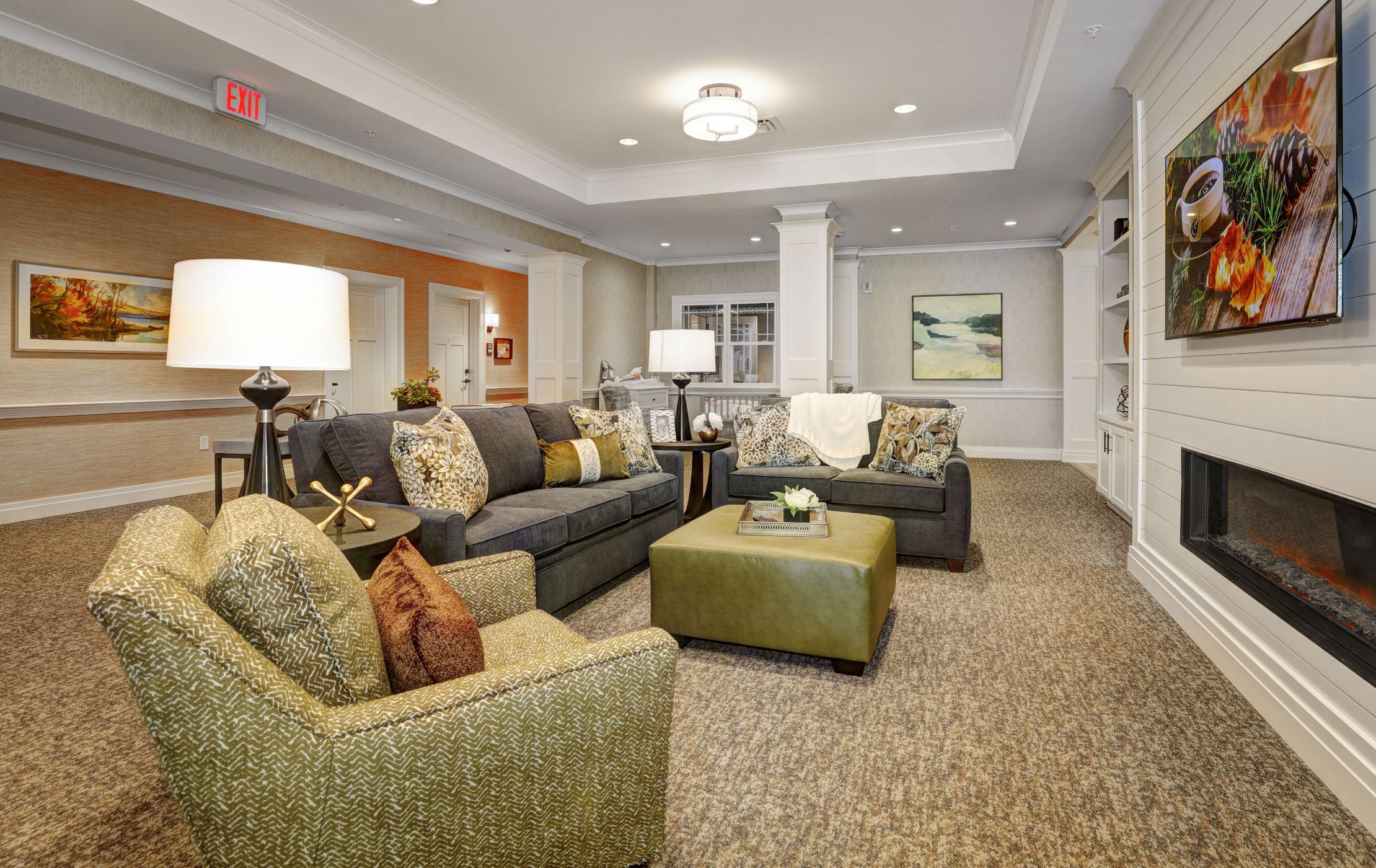 Sunrise of Livingston | Living Room