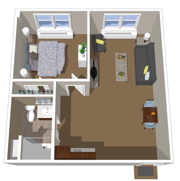 1 bedroom