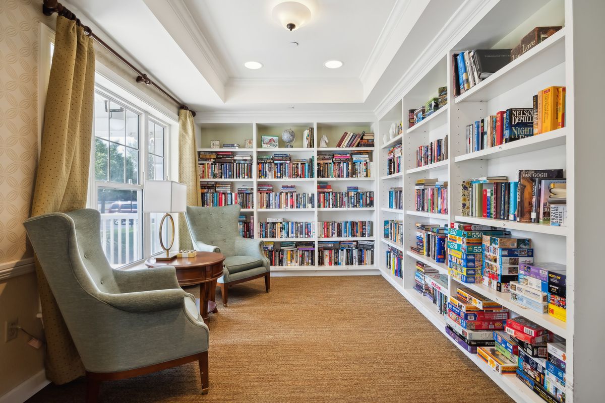 Sunrise of East Meadow Library