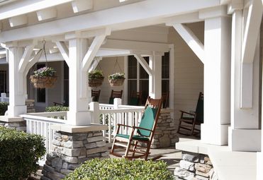 Porch at Sunrise of Plano