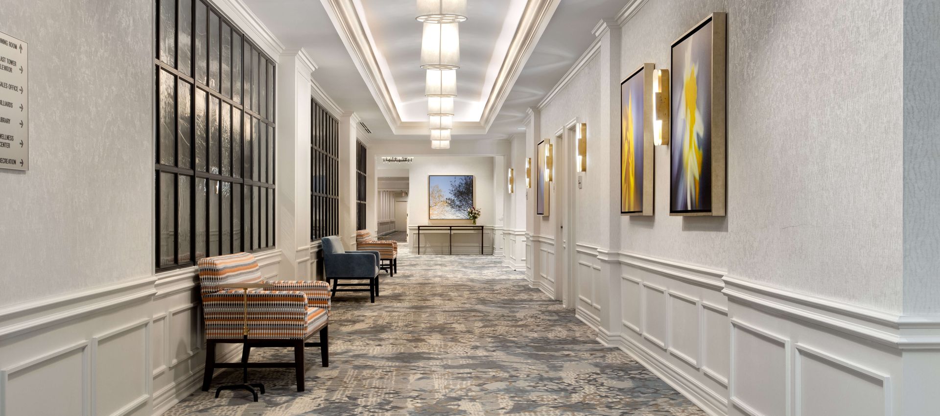 Maplewood Park Place I hallway to east tower