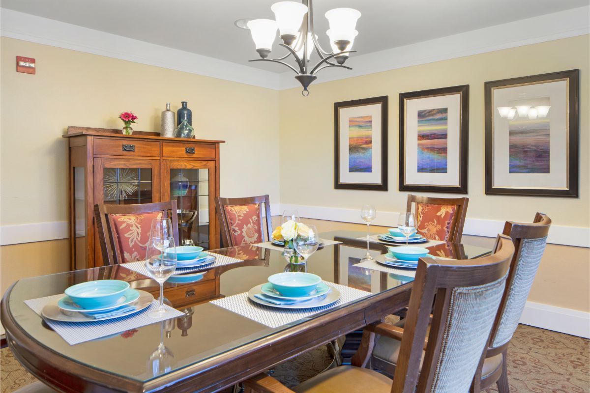 Private Dining Room, Sunrise of Oakland Hills