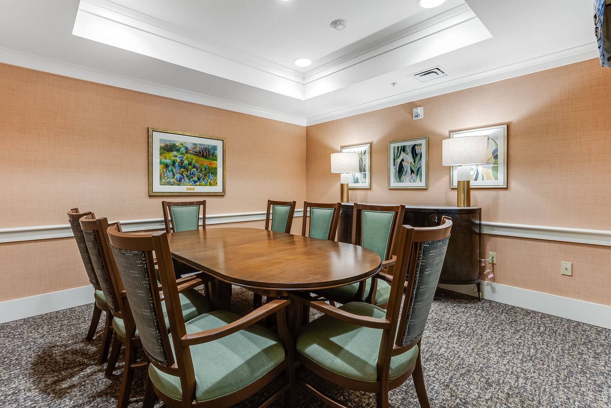 Private Dining Room | Sunrise of Cinco Ranch