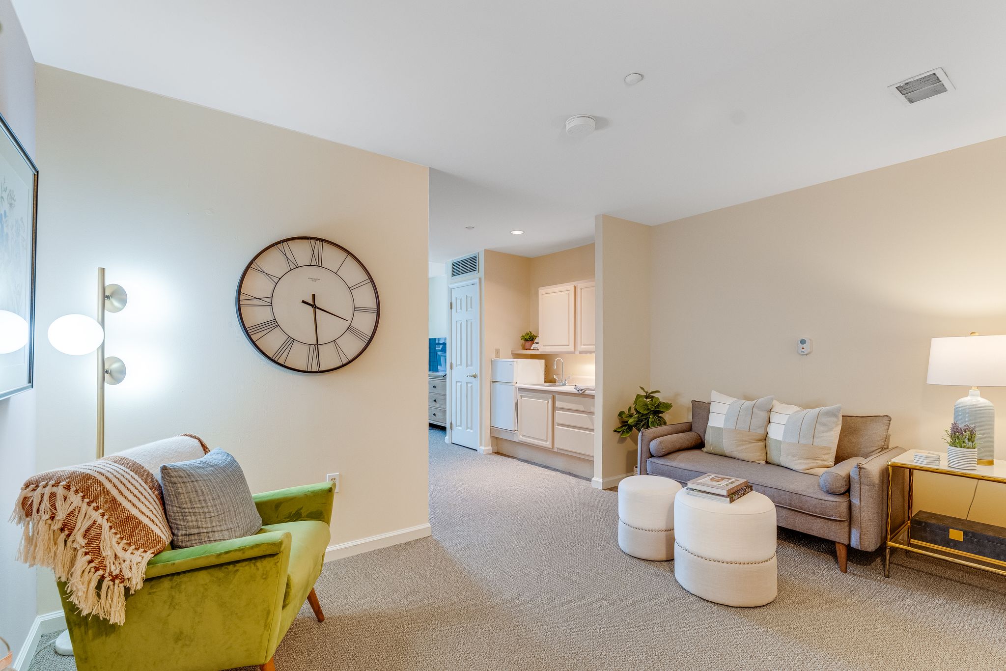 Living Room | Sunrise of Lafayette Hill