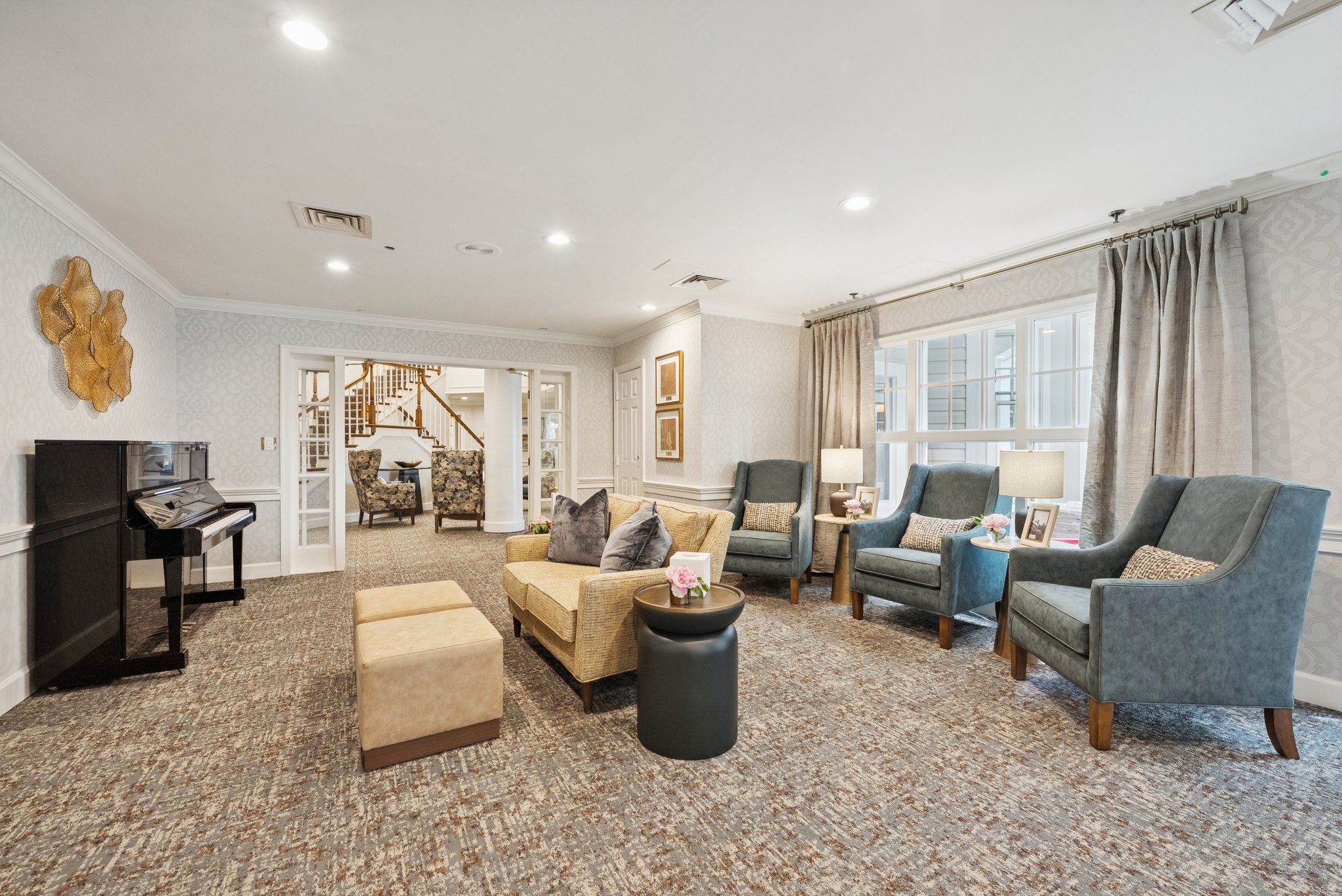 Sunrise at Bluemont Park | TV Room