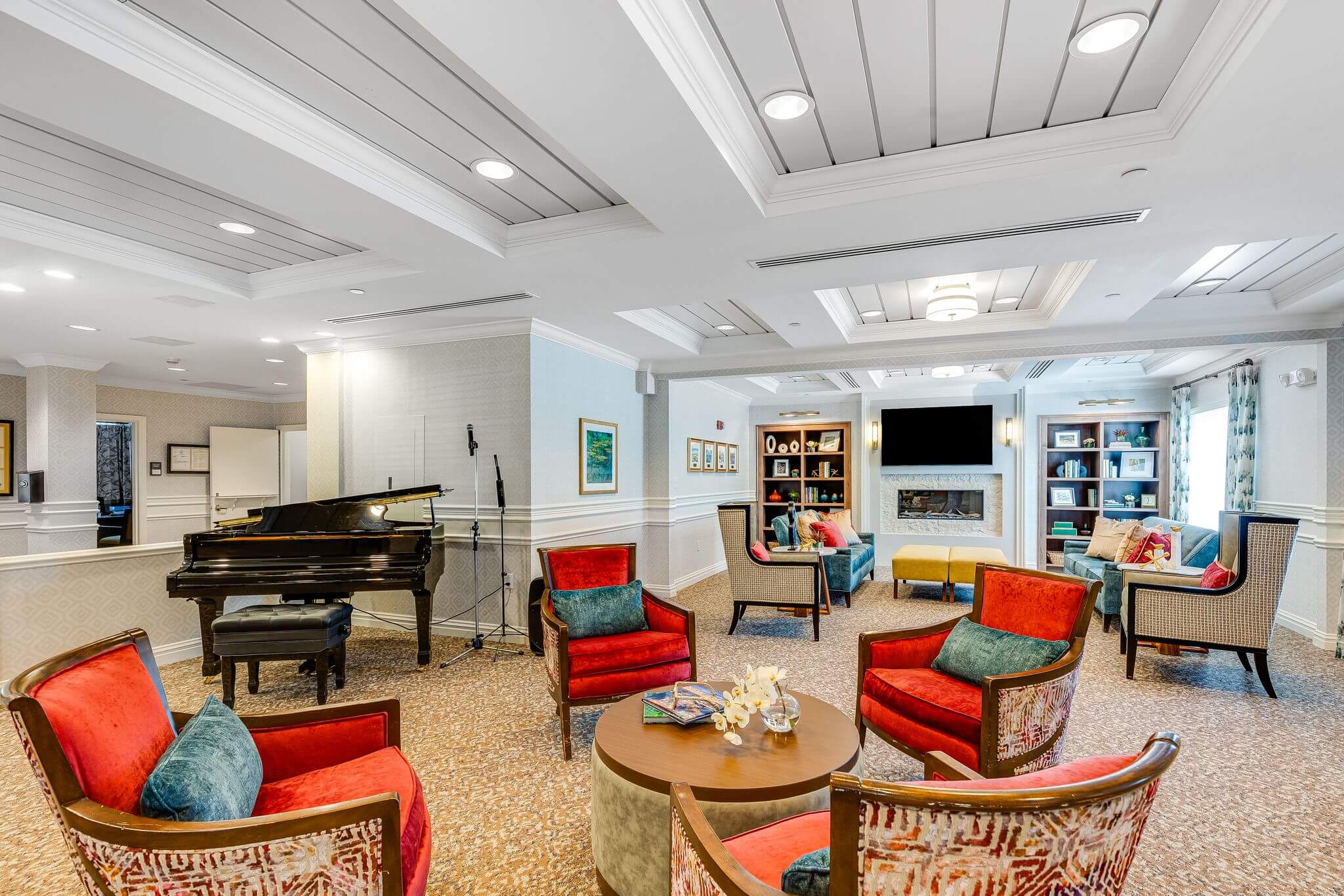 Living Room | Brighton Gardens of West Orange