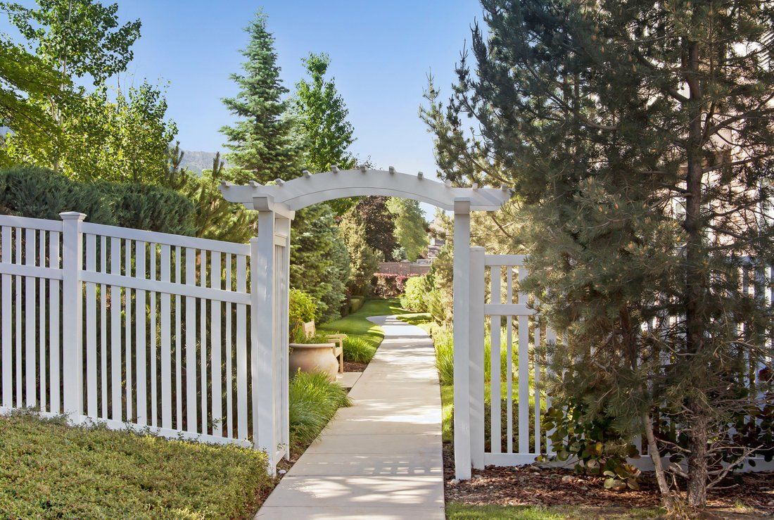 Sunrise of Sandy Outdoor Walkway