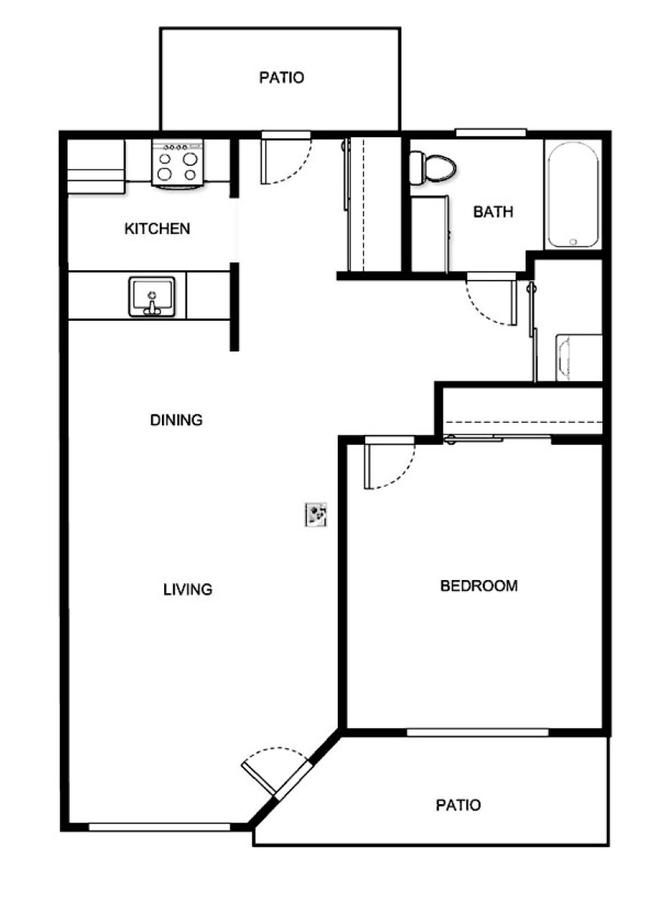 Quincy Place | Cottage One Bedroom