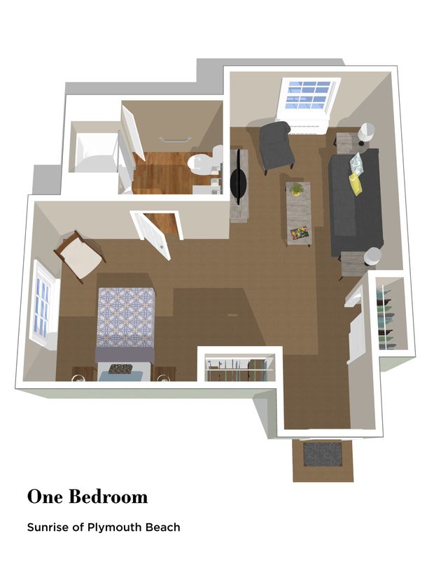 1 bedroom