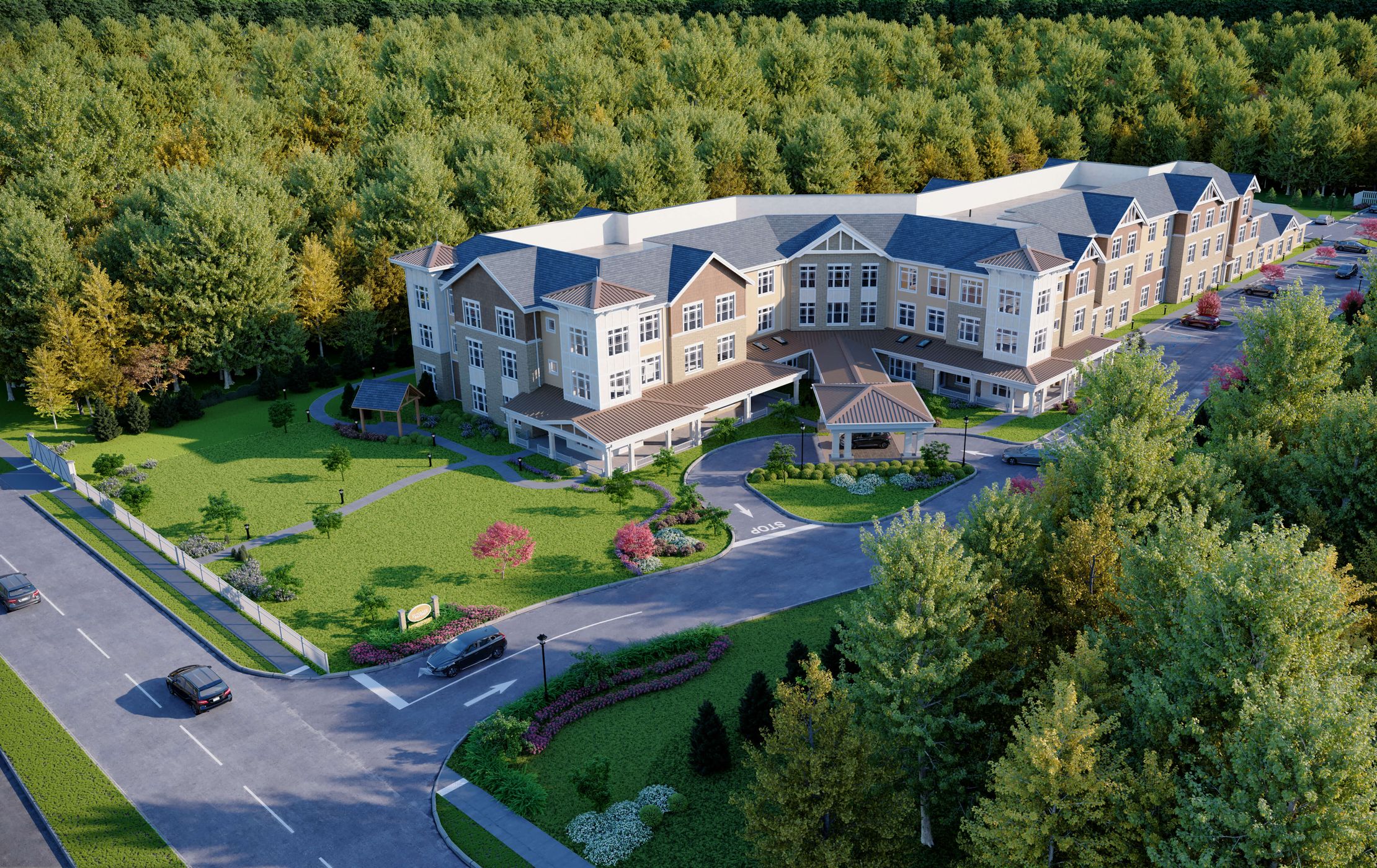 Sunrise of Livingston Exterior Rendering