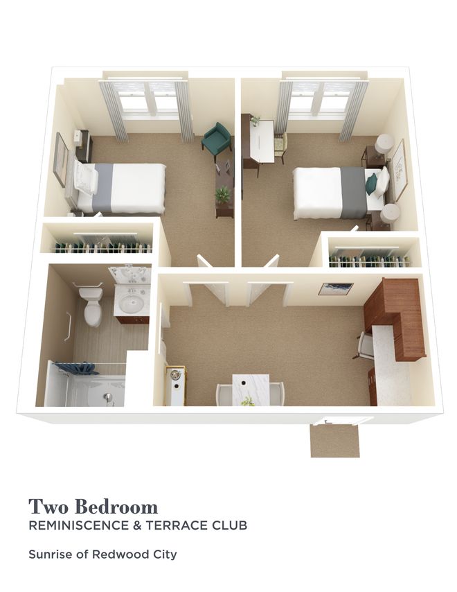 2 bedroom