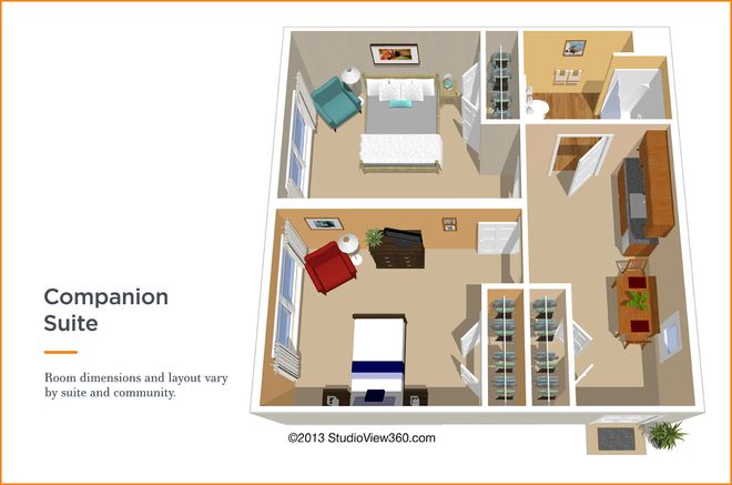 Companion Suite Floor Plan