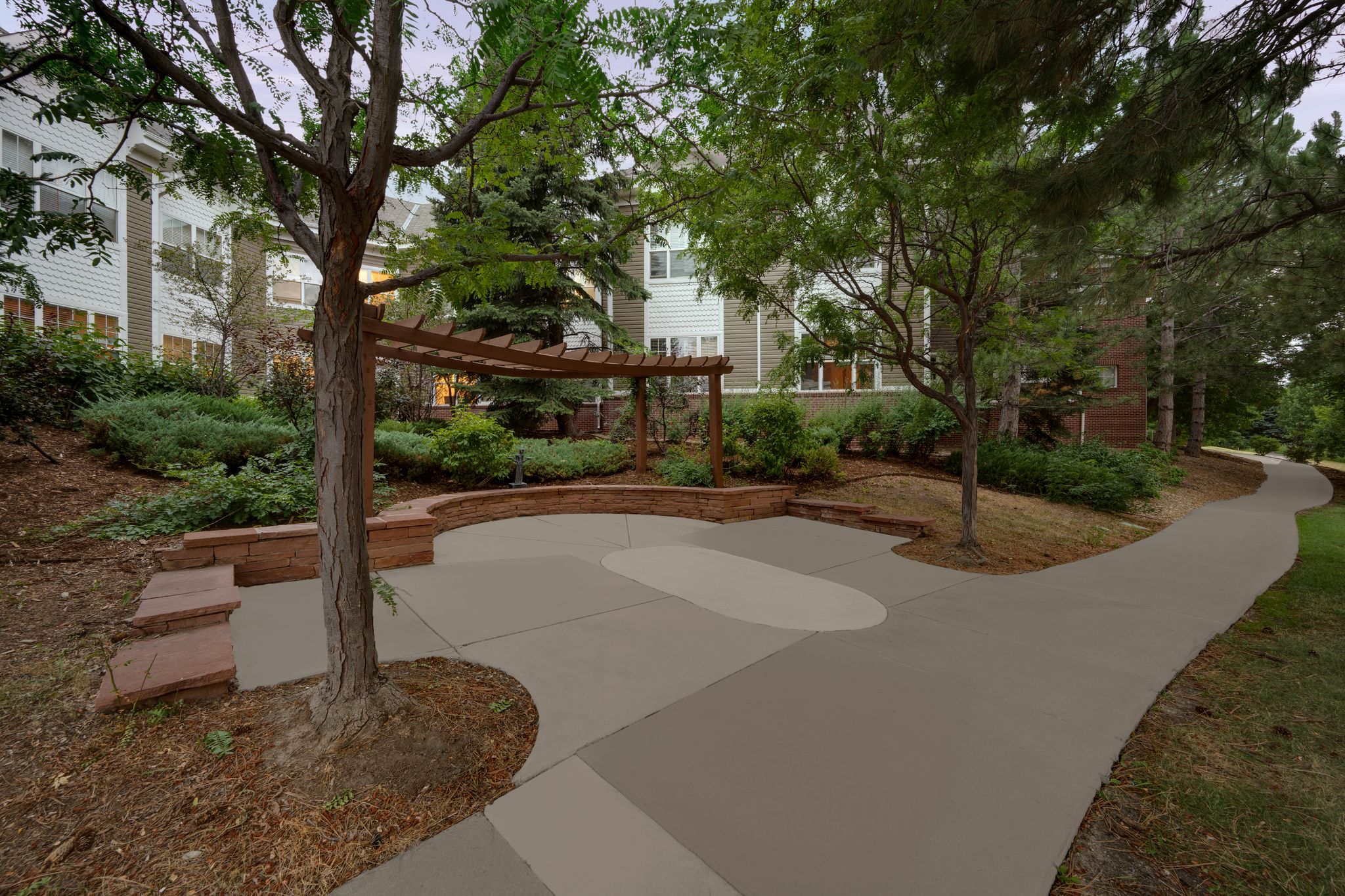 Walking Path | Sunrise at Orchard