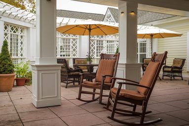 Patio | Sunrise of Haverford