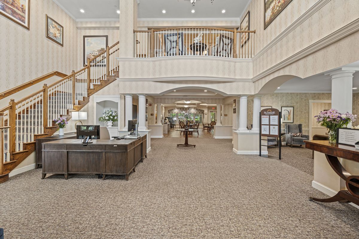 Main Lobby, Sunrise at Fair Oaks