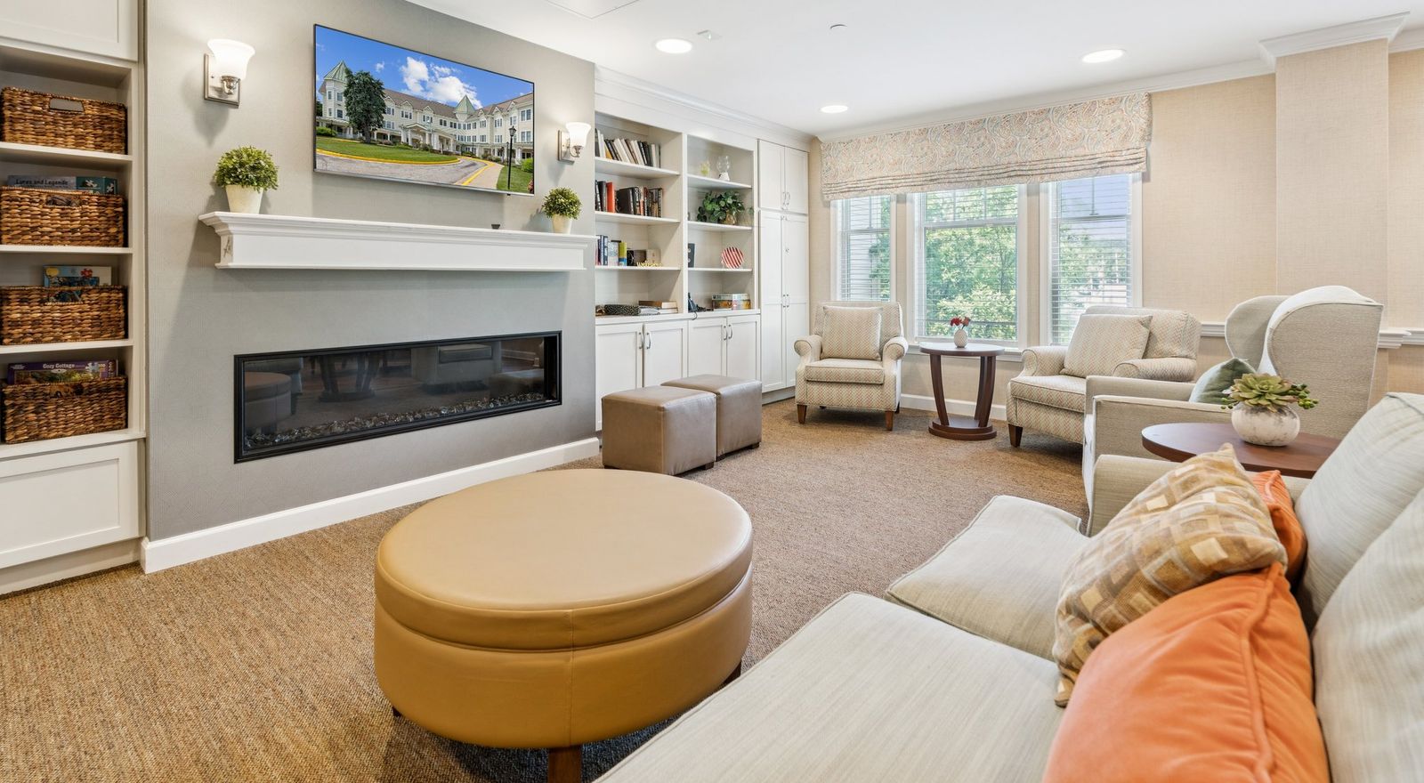 Sunrise of Pikesville Living Room