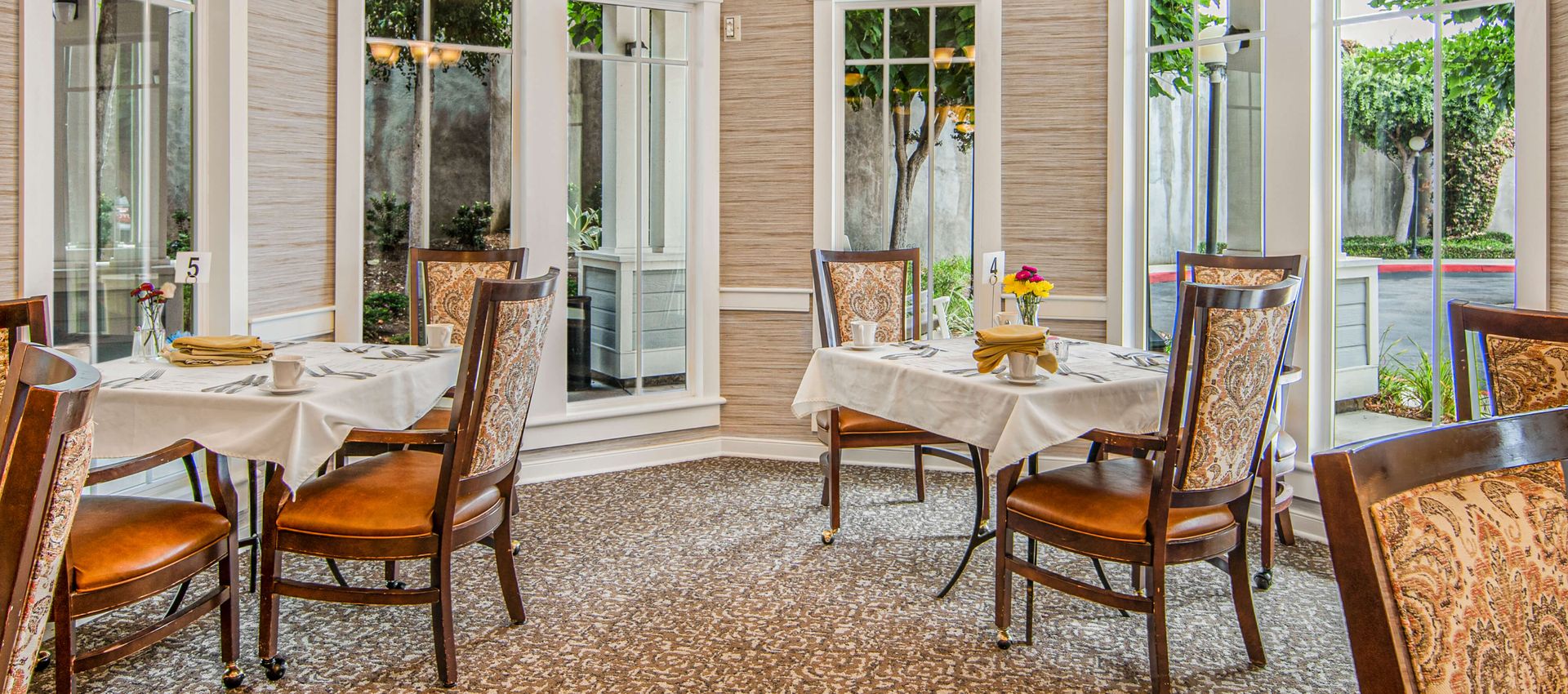 Dining Room | Sunrise of Hermosa Beach