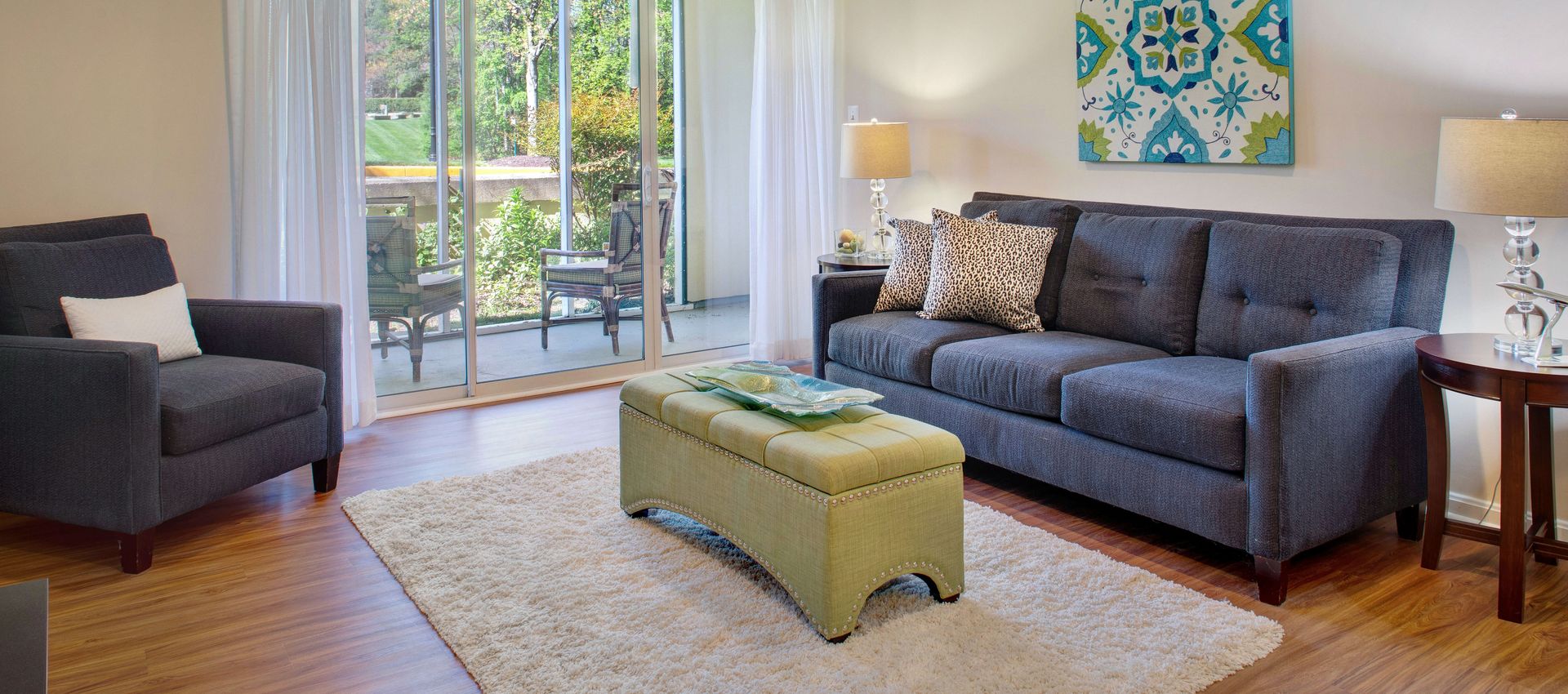 Model Living Room, The Fairfax