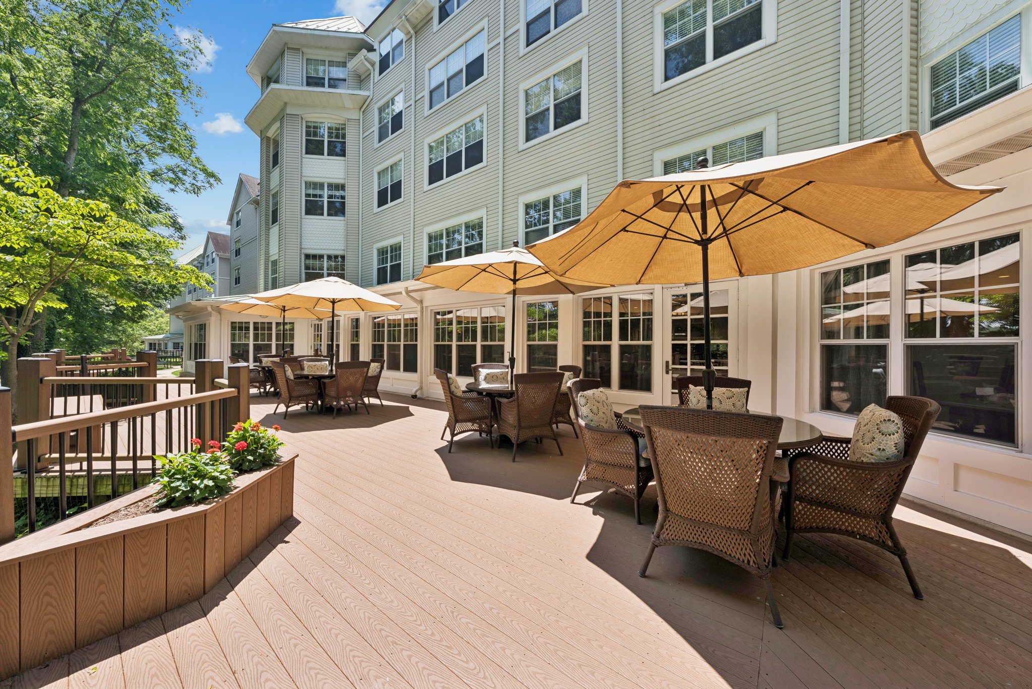 Sunrise at Bluemont Park | Patio