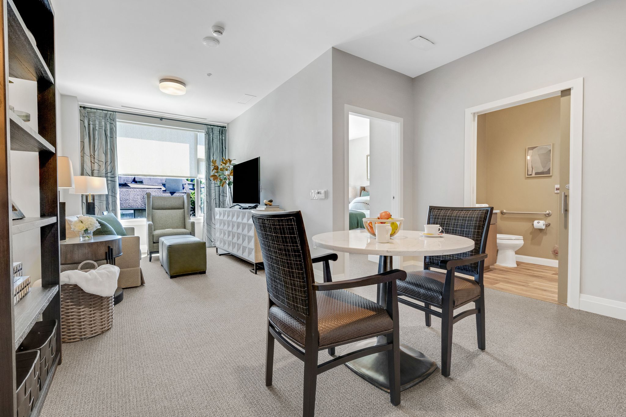 Sunrise at Lonsdale Square | Suite Living Room