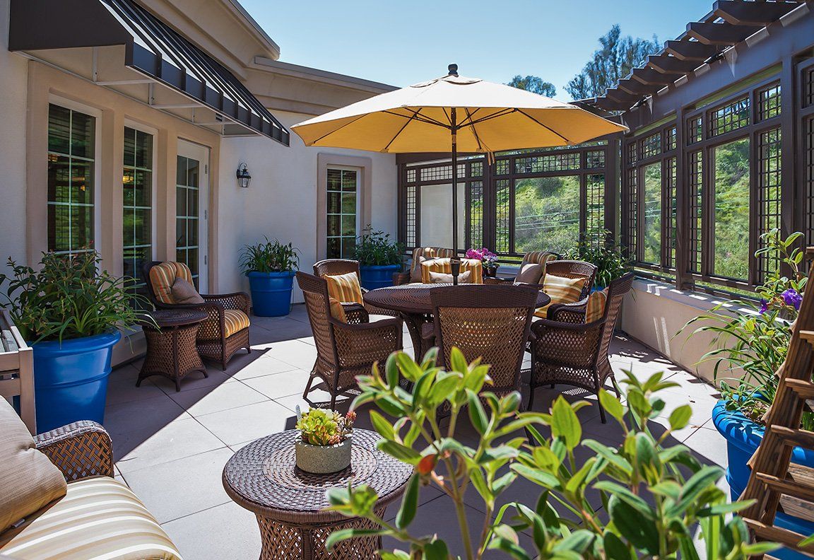 Reminiscence Patio, Sunrise at Palos Verdes