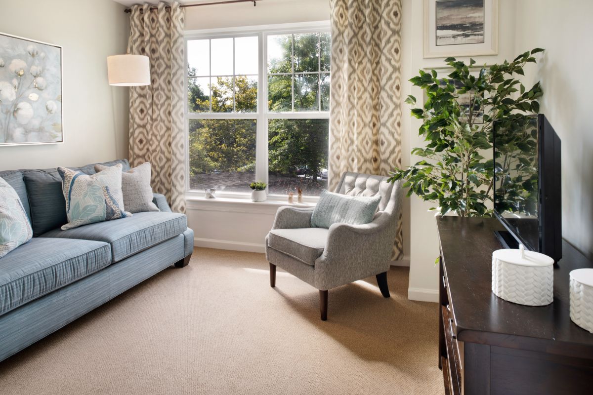 Sunrise of Woodcliff Lake | Model Suite Living Room