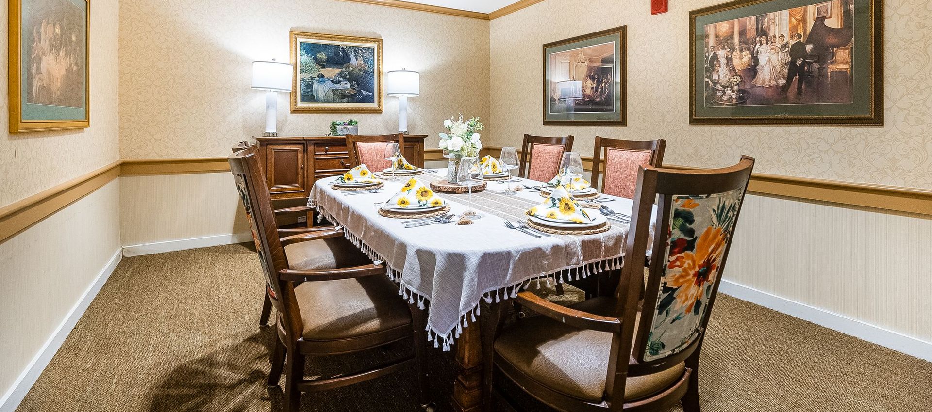 Sunrise of Jackson I private dining