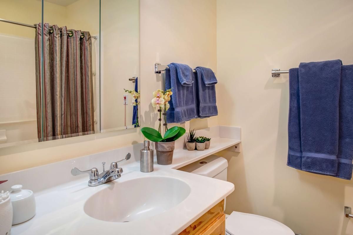 Sunrise of Monterey I model bathroom