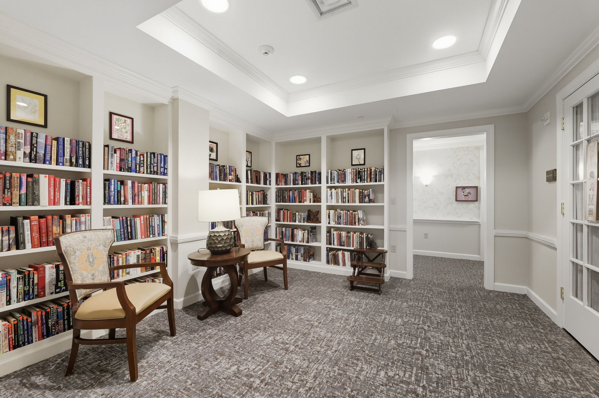 Sunrise of Randolph I Library