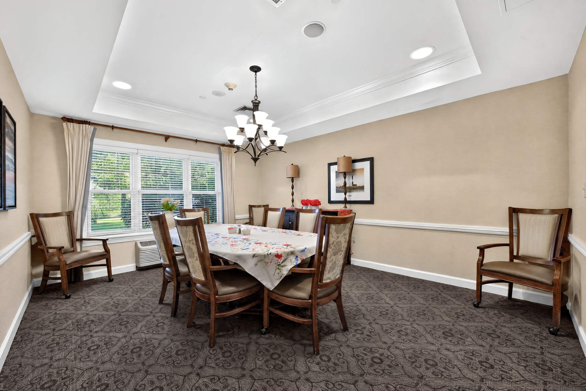 Private Dining Room | Sunrise of West Babylon
