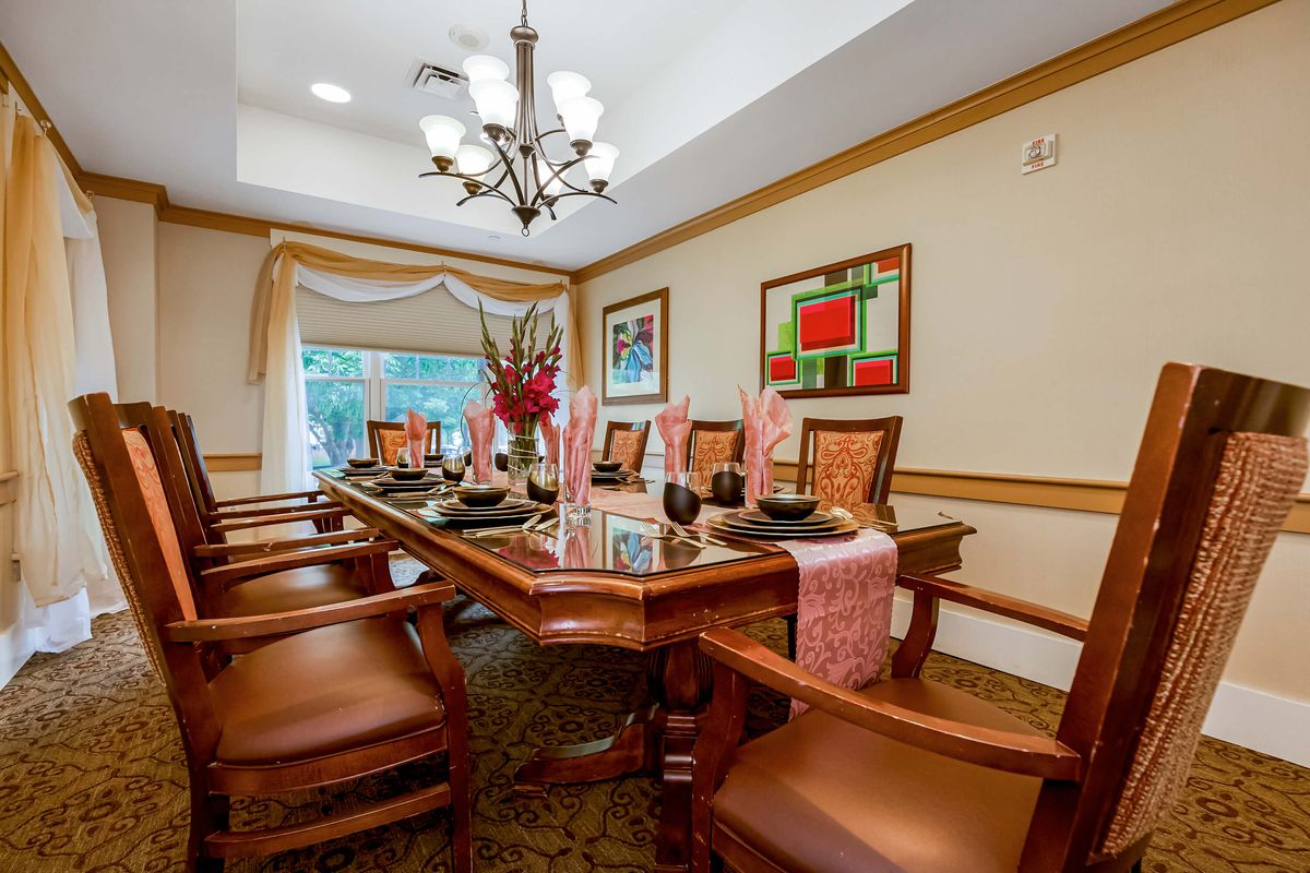 Sunrise of Lenexa Private Dining Room