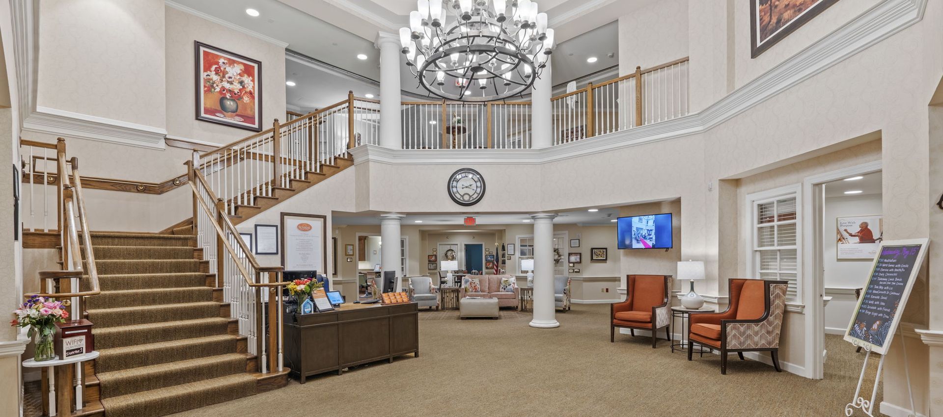 Sunrise of Hunter Mill Lobby