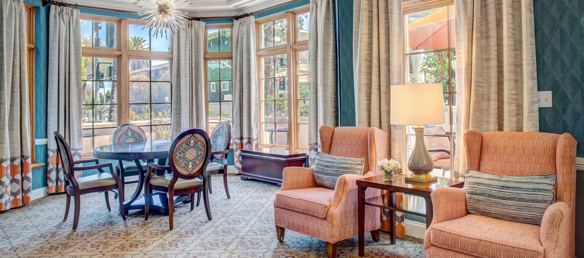 Sunrise of Beverly Hills I living room